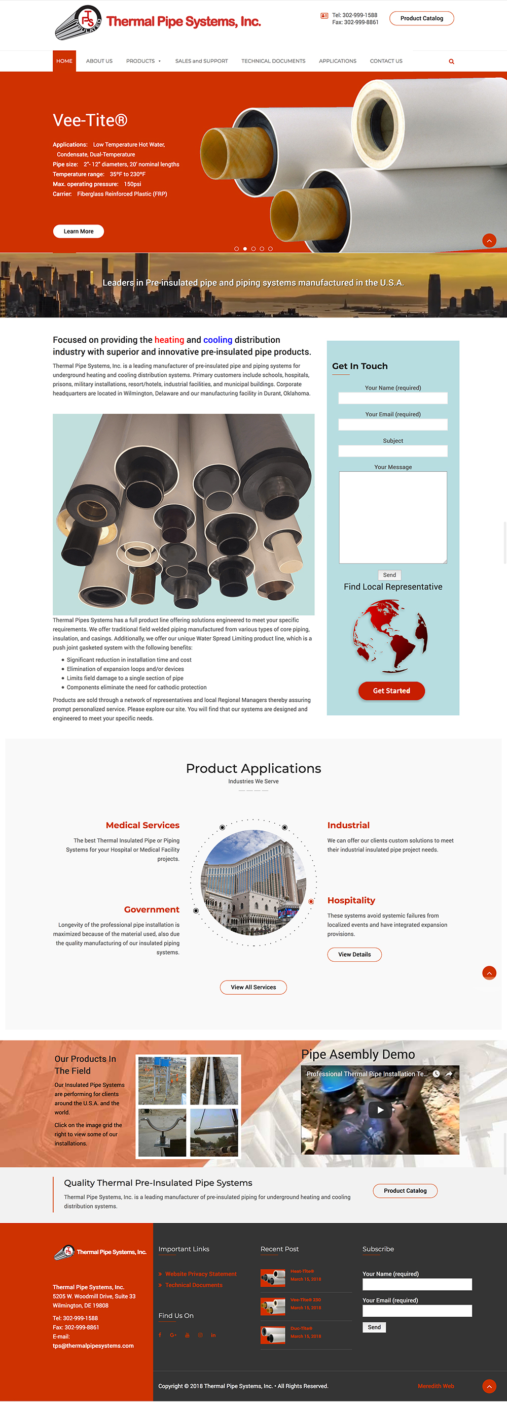 pipe systems manufacturer